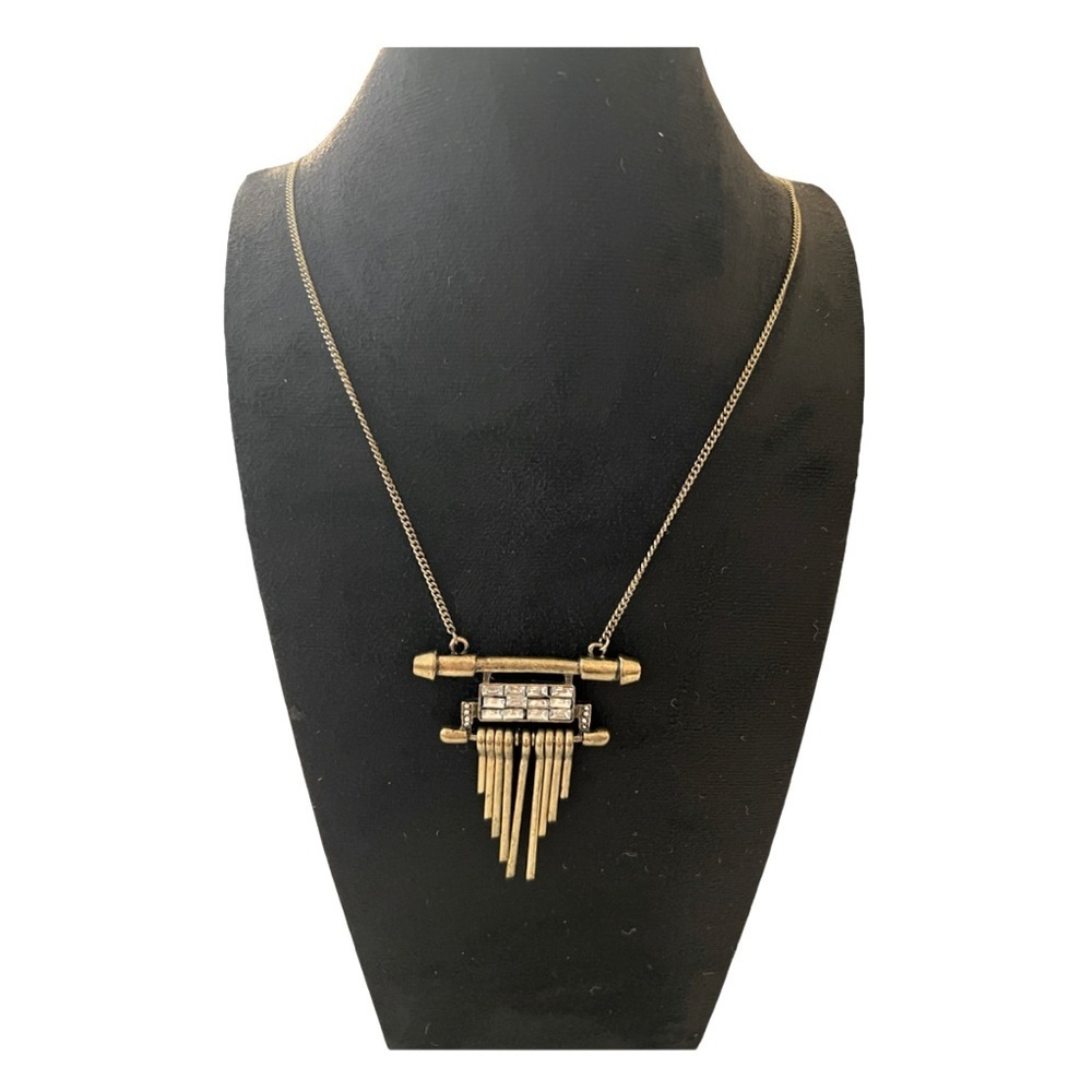 Plunder Necklace with Geometric Design